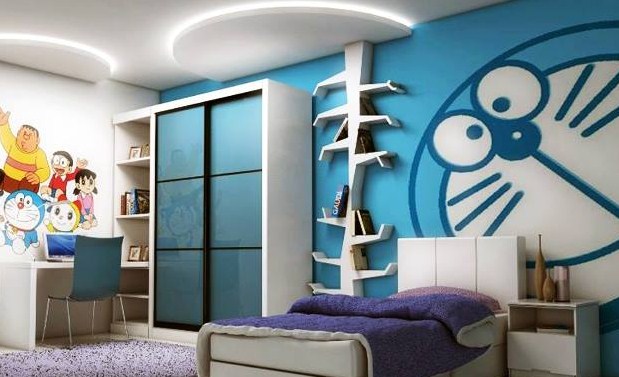 Inspirasi cat rumah untuk kamar tidur anak dari Jasa Cat ...